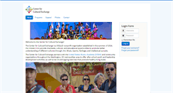 Desktop Screenshot of cultural-exchange.org